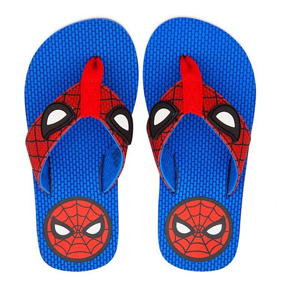 spiderman flip flops